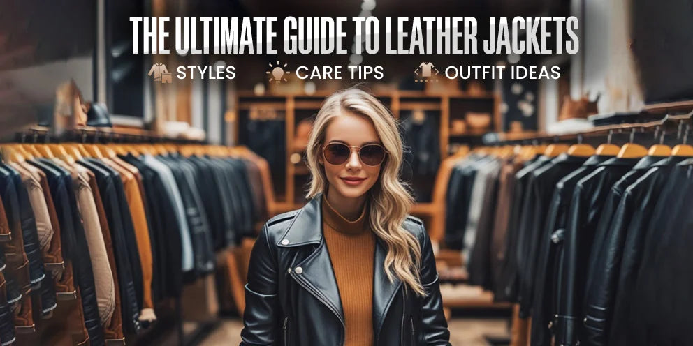 The ultimate guide to leather jackets