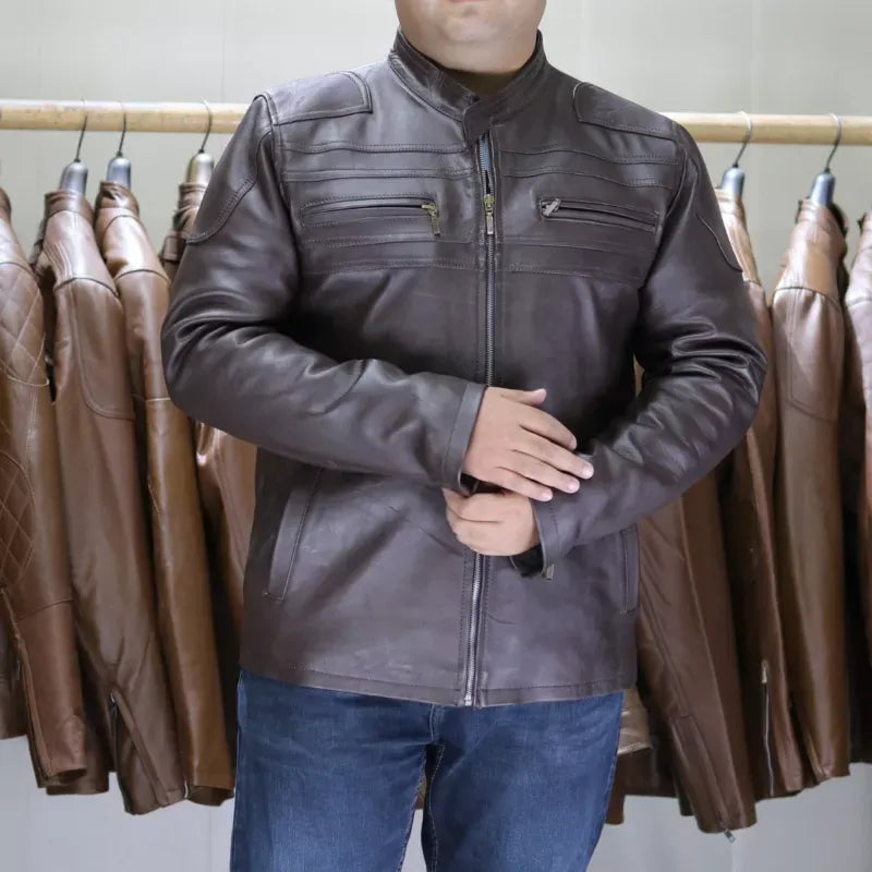 H-D Leather Jacket: Soft and durable