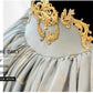 Hepburn Style Toasting Bride's Haute Couture Dress