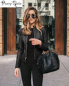 Faux Leather Jacket