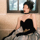 Hepburn Style Toasting Bride's Haute Couture Dress