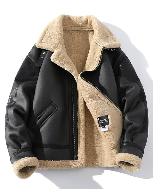 Mens_fur_lined_leather_jacket