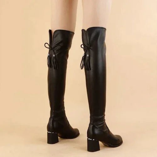 elastic-leather-knee-boots-820783