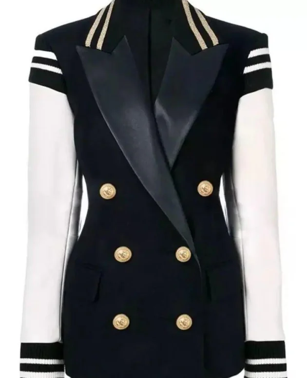 Leather Blazer Jacket