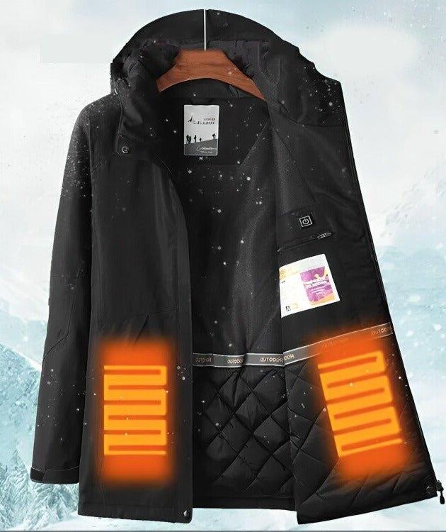Winter Thick USB Heating Cotton Jackets